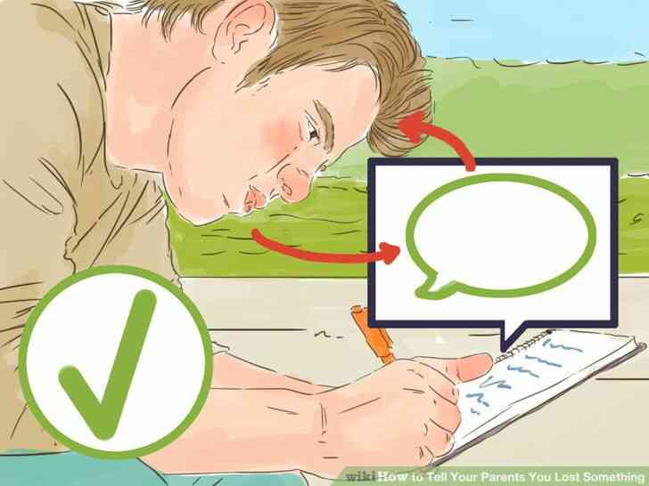 Image intitulée Dire à Vos Parents que Vous avez Perdu quelque Chose de l